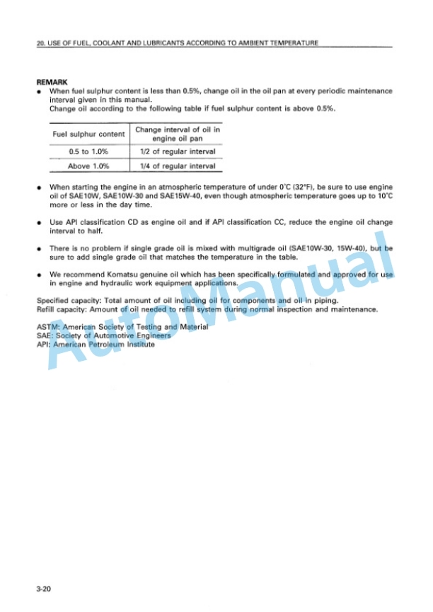 Komatsu PC1000-1, PC1000LC-1, PC1000SE-1 Hydraulic Excavator Operation and Maintenance Manual SEAM007700 4 Komatsu PC1000-1, PC1000LC-1, PC1000SE-1 Hydraulic Excavator Operation and Maintenance Manual SEAM007700 - Image 4