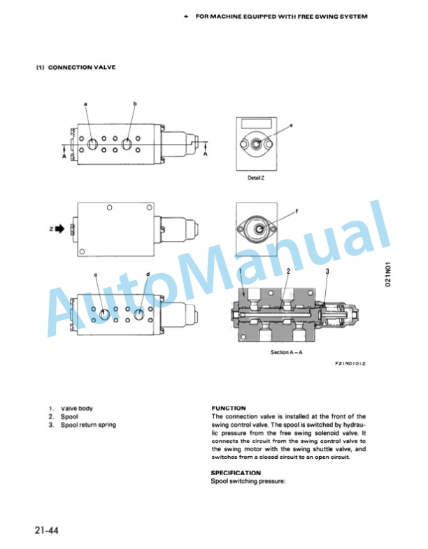 Komatsu PC1000-1, PC1000LC-1, PC1000SE-1, PC1000SP-1 Hydraulic Excavator Shop Manual SEBM021N0107 2 Komatsu PC1000-1, PC1000LC-1, PC1000SE-1, PC1000SP-1 Hydraulic Excavator Shop Manual SEBM021N0107 - Image 2
