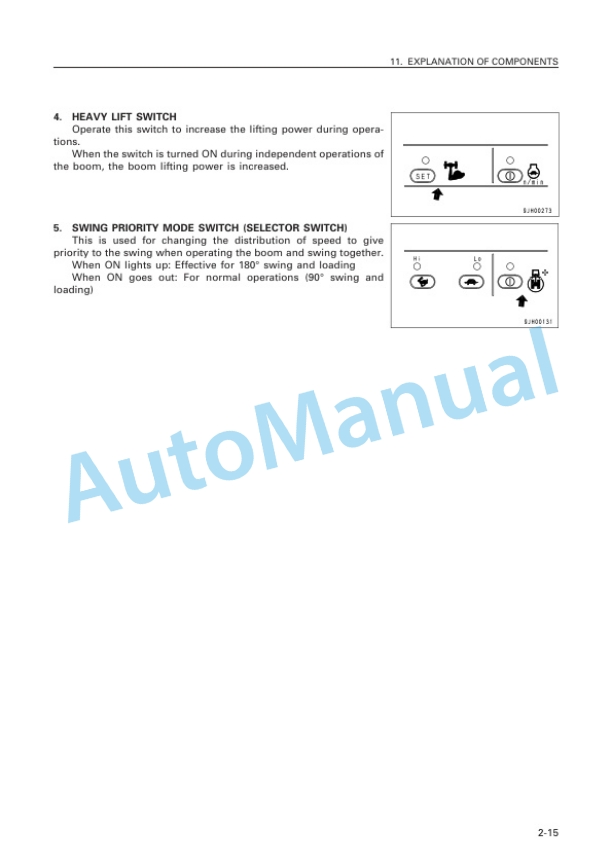 Komatsu PC1100-6, PC1100LC-6, PC1100SP-6 Advance Hydraulic Excavator Operation and Maintenance Manual SEAM018304T 2 Komatsu PC1100-6, PC1100LC-6, PC1100SP-6 Advance Hydraulic Excavator Operation and Maintenance Manual SEAM018304T - Image 2