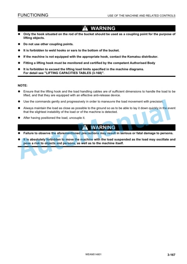 Komatsu PC118MR-8 Hydraulic Excavator Operation and Maintenance Manual WEAM014801 4 Komatsu PC118MR-8 Hydraulic Excavator Operation and Maintenance Manual WEAM014801 - Image 4