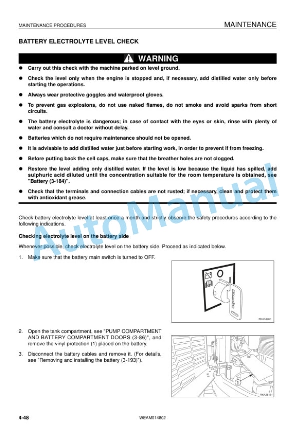 Komatsu PC118MR-8 Hydraulic Excavator Operation and Maintenance Manual WEAM014802 5 Komatsu PC118MR-8 Hydraulic Excavator Operation and Maintenance Manual WEAM014802 - Image 5