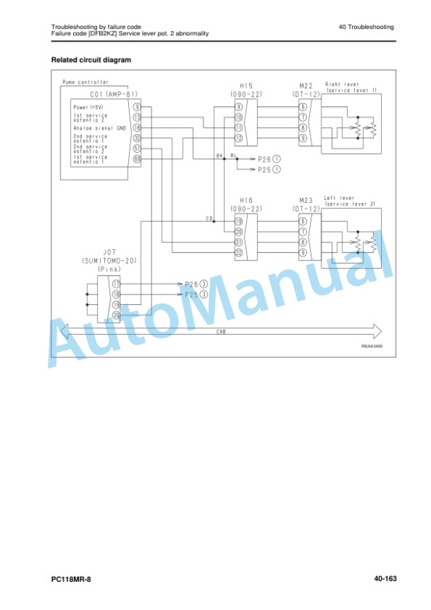 Komatsu PC118MR-8 Hydraulic Excavator Shop Manual WEBM008700 4 Komatsu PC118MR-8 Hydraulic Excavator Shop Manual WEBM008700 - Image 4