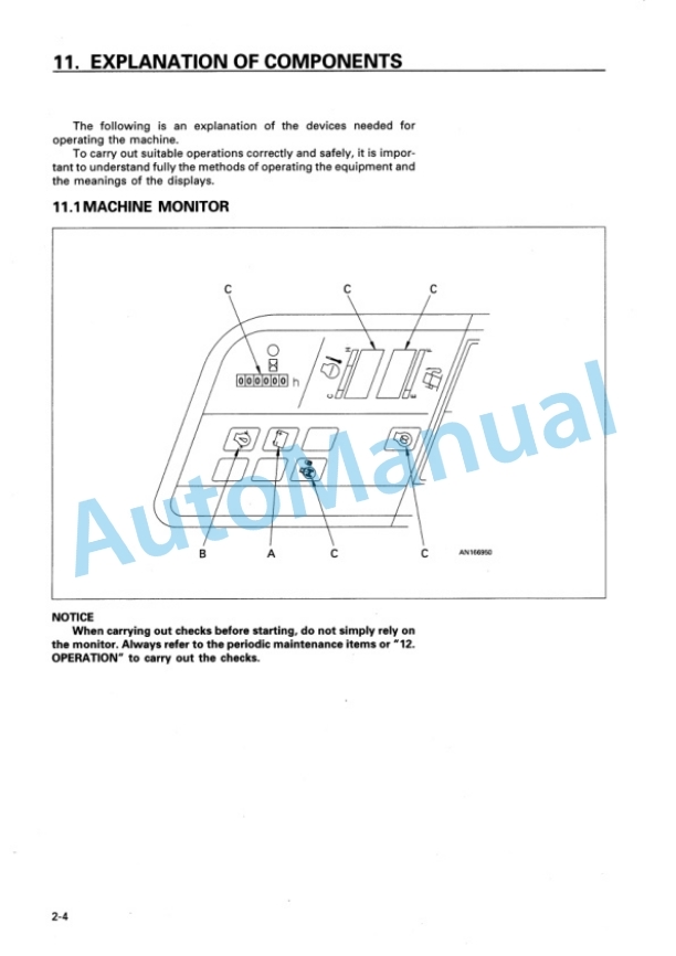Komatsu PC120-6 Custom Hydraulic Excavator Operation and Maintenance Manual SEAM005001 2 Komatsu PC120-6 Custom Hydraulic Excavator Operation and Maintenance Manual SEAM005001 - Image 2