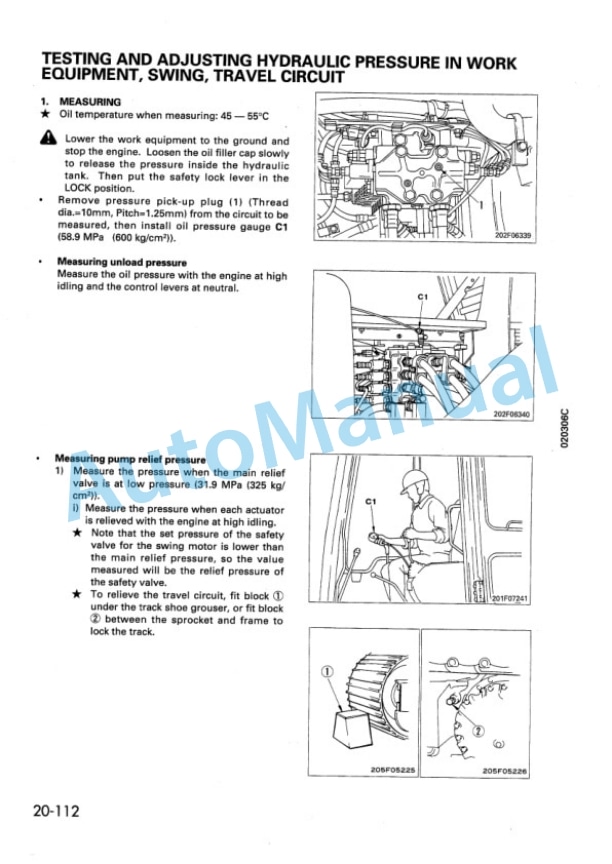 Komatsu PC120-6 Custom Hydraulic Excavator Shop Manual SEBM005503 3 Komatsu PC120-6 Custom Hydraulic Excavator Shop Manual SEBM005503 - Image 3