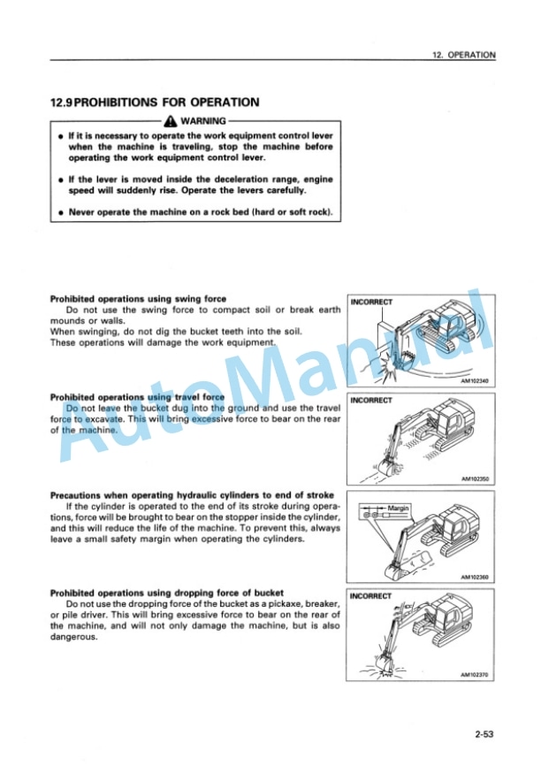 Komatsu PC120-6 Excel Hydraulic Excavator Operation and Maintenance Manual SEAM005002 3 Komatsu PC120-6 Excel Hydraulic Excavator Operation and Maintenance Manual SEAM005002 - Image 3