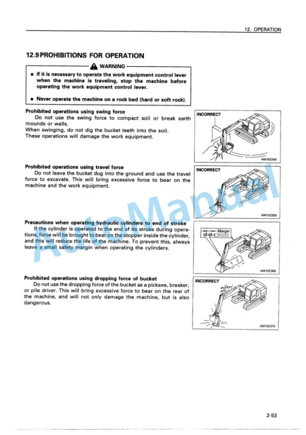 Komatsu PC120-6 Excel Hydraulic Excavator Operation and Maintenance Manual SEAM023700P 3 Komatsu PC120-6 Excel Hydraulic Excavator Operation and Maintenance Manual SEAM023700P - Image 3