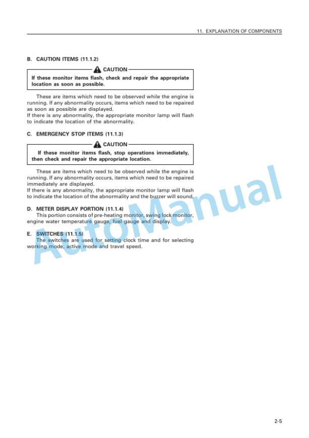 Komatsu PC120-6, PC120LC-6 Hydraulic Excavator Operation and Maintenance Manual SEAM063601T 2 Komatsu PC120-6, PC120LC-6 Hydraulic Excavator Operation and Maintenance Manual SEAM063601T - Image 2