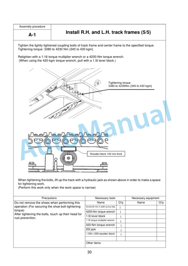 Komatsu PC1250-11, PC1250LC-11, PC1250SP-11 Hydraulic Excavator Field Assembly Manual GEN00168-06 2 Komatsu PC1250-11, PC1250LC-11, PC1250SP-11 Hydraulic Excavator Field Assembly Manual GEN00168-06 - Image 2