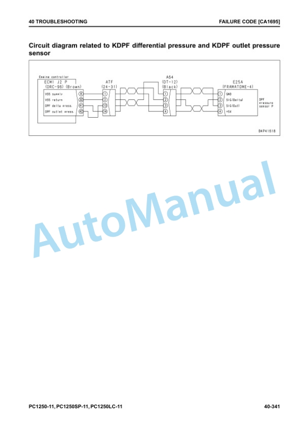 Komatsu PC1250-11, PC1250LC-11, PC1250SP-11 Hydraulic Excavator Shop Manual SEN06624-10 3 Komatsu PC1250-11, PC1250LC-11, PC1250SP-11 Hydraulic Excavator Shop Manual SEN06624-10 - Image 3