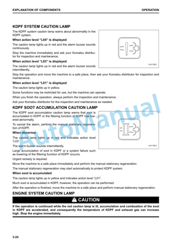 Komatsu PC1250-11, PC1250SP-11 Hydraulic Excavator Operation and Maintenance Manual EENAM03651 2 Komatsu PC1250-11, PC1250SP-11 Hydraulic Excavator Operation and Maintenance Manual EENAM03651 - Image 2