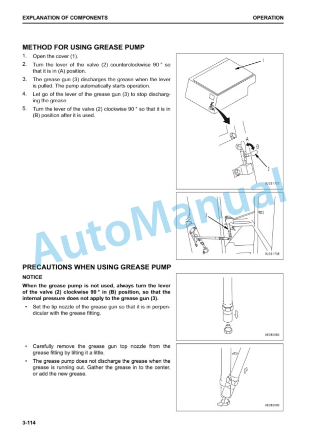 Komatsu PC1250-11, PC1250SP-11 Hydraulic Excavator Operation and Maintenance Manual EENAM03651 3 Komatsu PC1250-11, PC1250SP-11 Hydraulic Excavator Operation and Maintenance Manual EENAM03651 - Image 3