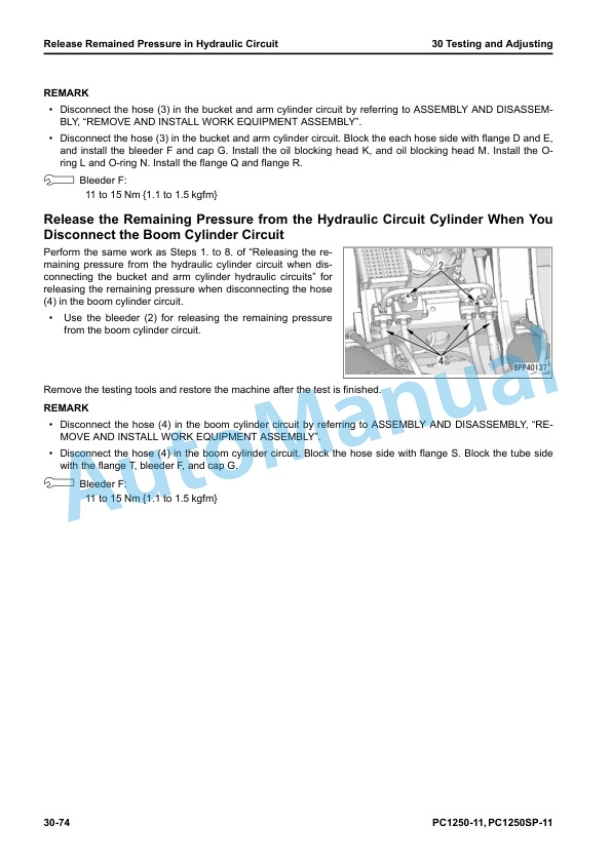 Komatsu PC1250-11, PC1250SP-11 Hydraulic Excavator Shop Manual SEN06657-10 2 Komatsu PC1250-11, PC1250SP-11 Hydraulic Excavator Shop Manual SEN06657-10 - Image 2