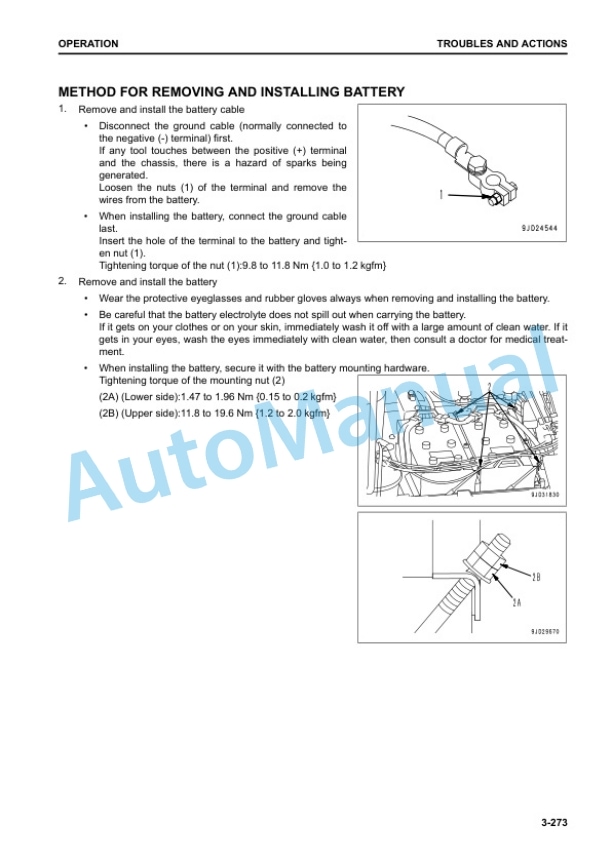 Komatsu PC1250-11E0, PC1250SP-11E0 Hydraulic Excavator Operation and Maintenance Manual EENAM03930 4 Komatsu PC1250-11E0, PC1250SP-11E0 Hydraulic Excavator Operation and Maintenance Manual EENAM03930 - Image 4
