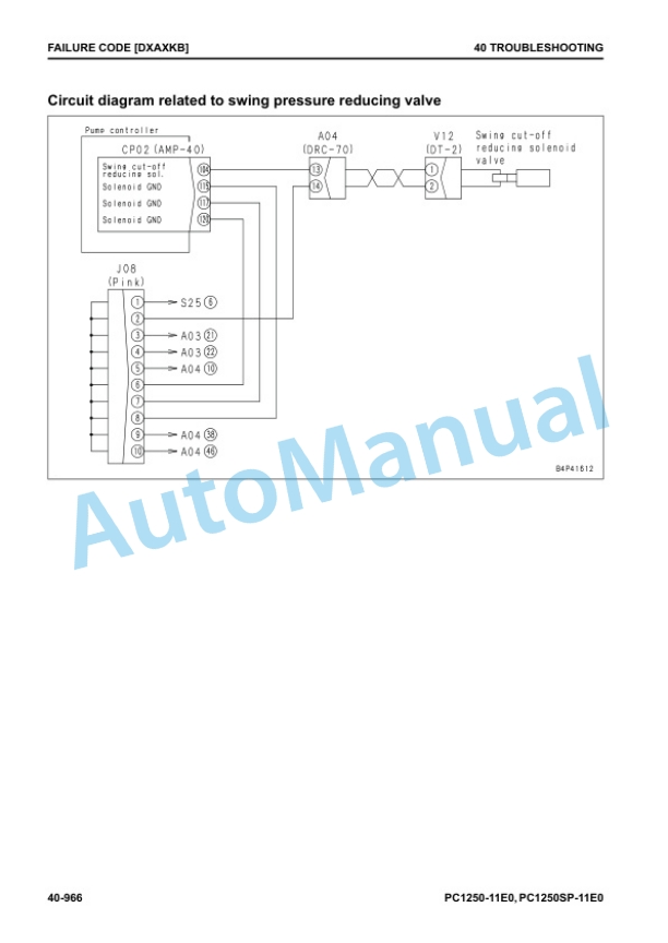 Komatsu PC1250-11E0, PC1250SP-11E0 Hydraulic Excavator Shop Manual SEN06771-01 4 Komatsu PC1250-11E0, PC1250SP-11E0 Hydraulic Excavator Shop Manual SEN06771-01 - Image 4