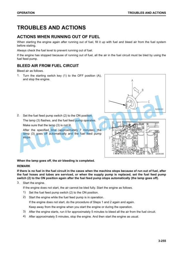 Komatsu PC1250-11R, PC1250SP-11R Hydraulic Excavator Operation and Maintenance Manual PEN01457-03 4 Komatsu PC1250-11R, PC1250SP-11R Hydraulic Excavator Operation and Maintenance Manual PEN01457-03 - Image 4