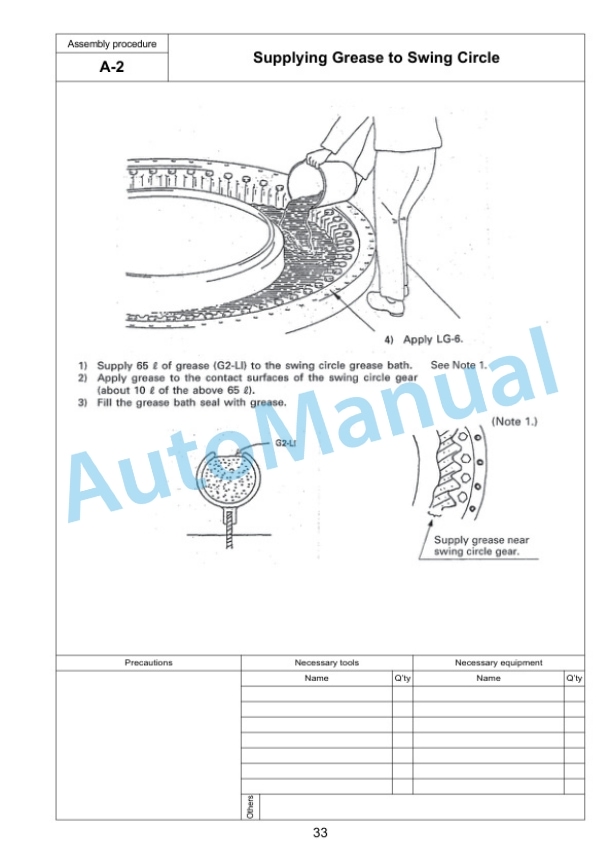 Komatsu PC1250-7, PC1250LC-7, PC1250SP-7 Hydraulic Excavator Field Assembly Instruction GEN00015-03 2 Komatsu PC1250-7, PC1250LC-7, PC1250SP-7 Hydraulic Excavator Field Assembly Instruction GEN00015-03 - Image 2