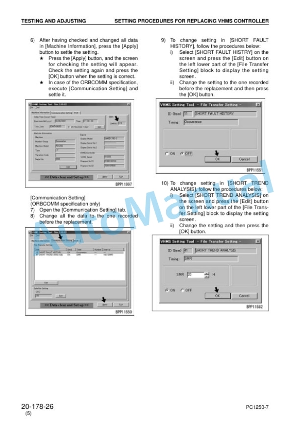 Komatsu PC1250-7, PC1250SP-7, PC1250LC-7 Hydraulic Excavator Shop Manual SEBM027313 3 Komatsu PC1250-7, PC1250SP-7, PC1250LC-7 Hydraulic Excavator Shop Manual SEBM027313 - Image 3