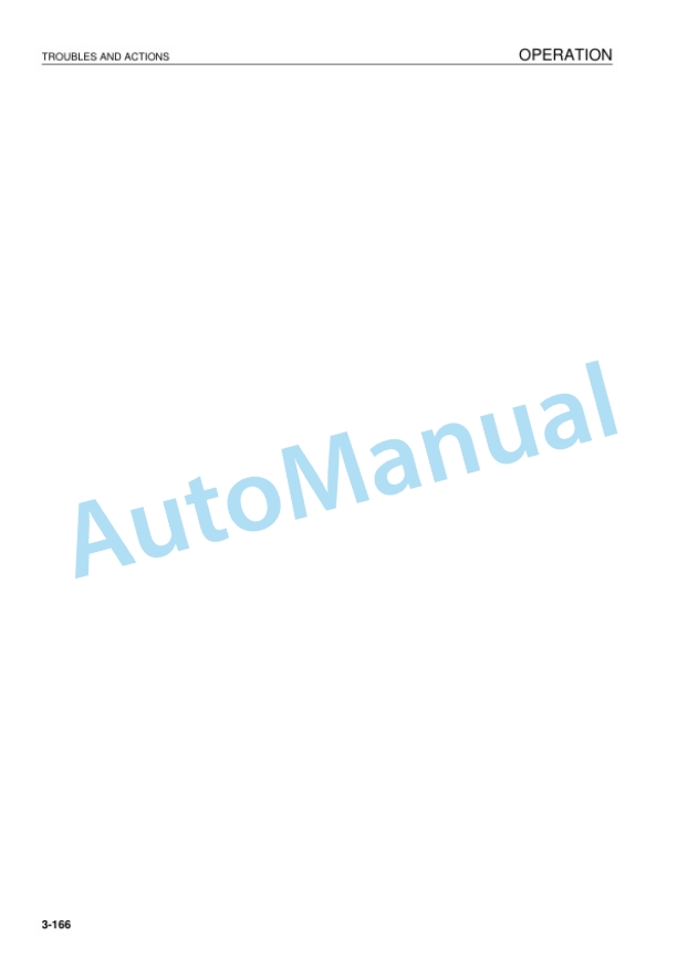 Komatsu PC1250-8, PC1250LC-8, PC1250SP-8 Hydraulic Excavator Operation and Maintenance Manual EEAM030100 4 Komatsu PC1250-8, PC1250LC-8, PC1250SP-8 Hydraulic Excavator Operation and Maintenance Manual EEAM030100 - Image 4