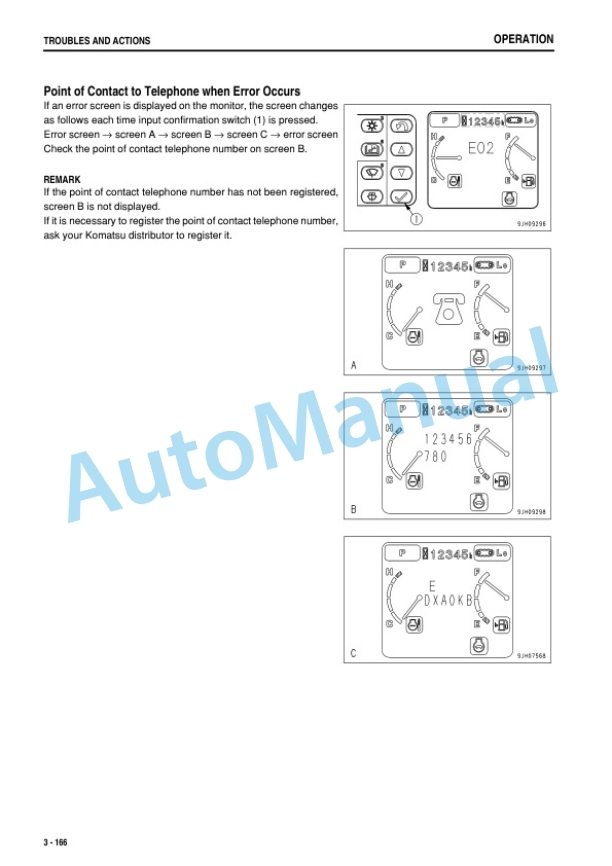 Komatsu PC1250-8, PC1250LC-8, PC1250SP-8 Hydraulic Excavator Operation and Maintenance Manual PEN00398-01 4 Komatsu PC1250-8, PC1250LC-8, PC1250SP-8 Hydraulic Excavator Operation and Maintenance Manual PEN00398-01 - Image 4
