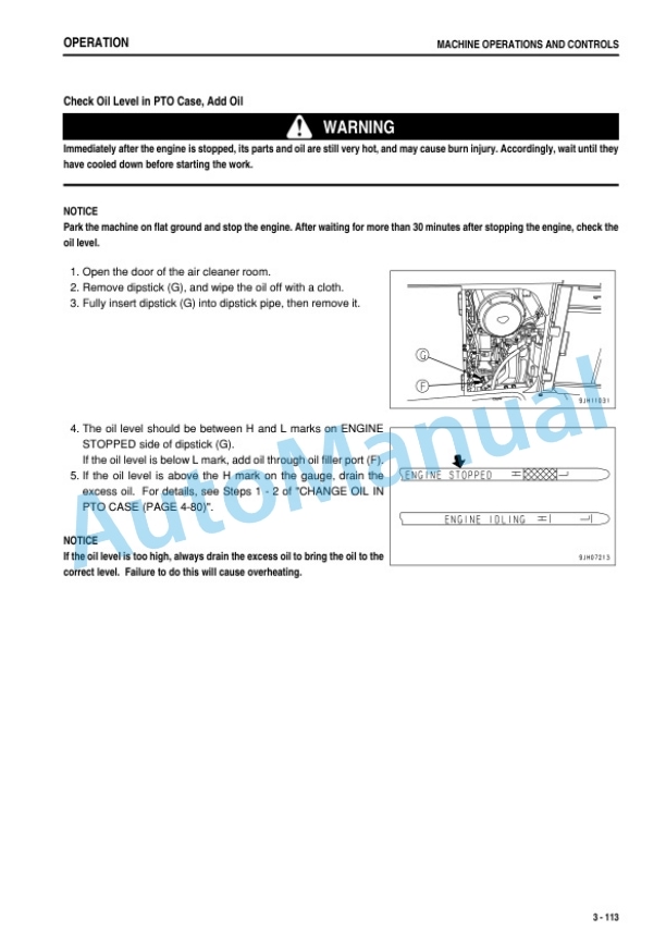 Komatsu PC1250-8, PC1250LC-8, PC1250SP-8 Hydraulic Excavator Operation and Maintenance Manual PEN01394-05-3