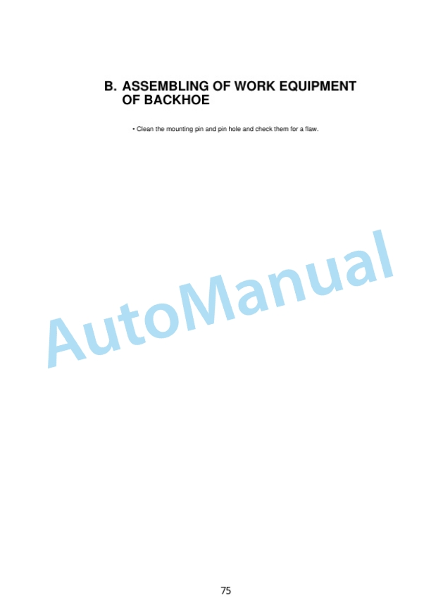 Komatsu PC1250-8R, PC1250SP-8R Hydraulic Excavator Field Assembly Instruction GEN00068-04 3 Komatsu PC1250-8R, PC1250SP-8R Hydraulic Excavator Field Assembly Instruction GEN00068-04 - Image 3