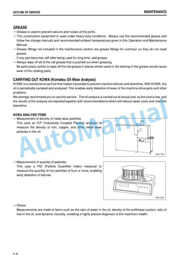 Komatsu PC1250-8R, PC1250SP-8R Hydraulic Excavator Operation and Maintenance Manual PEN00226-04 4 Komatsu PC1250-8R, PC1250SP-8R Hydraulic Excavator Operation and Maintenance Manual PEN00226-04 - Image 4