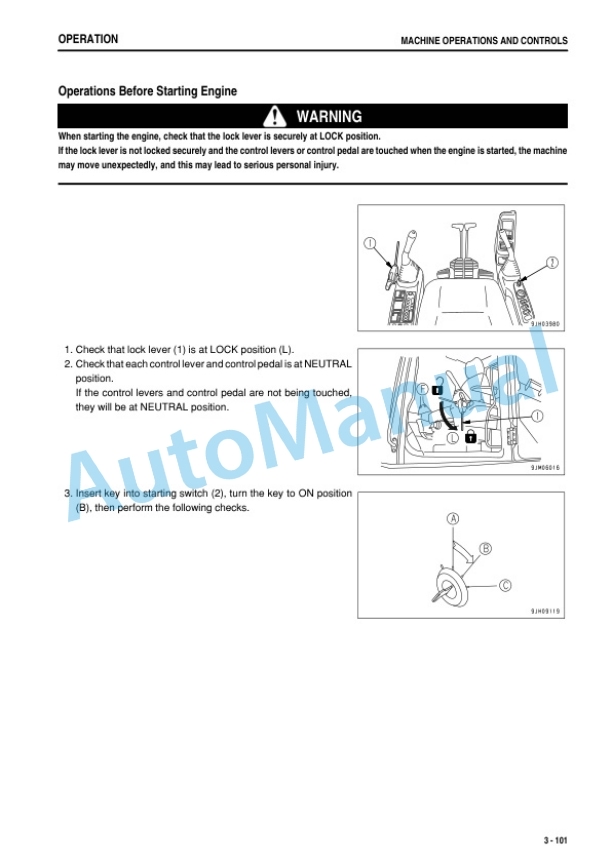 Komatsu PC1250-8R, PC1250SP-8R Hydraulic Excavator Operation and Maintenance Manual PEN00533-05 3 Komatsu PC1250-8R, PC1250SP-8R Hydraulic Excavator Operation and Maintenance Manual PEN00533-05 - Image 3