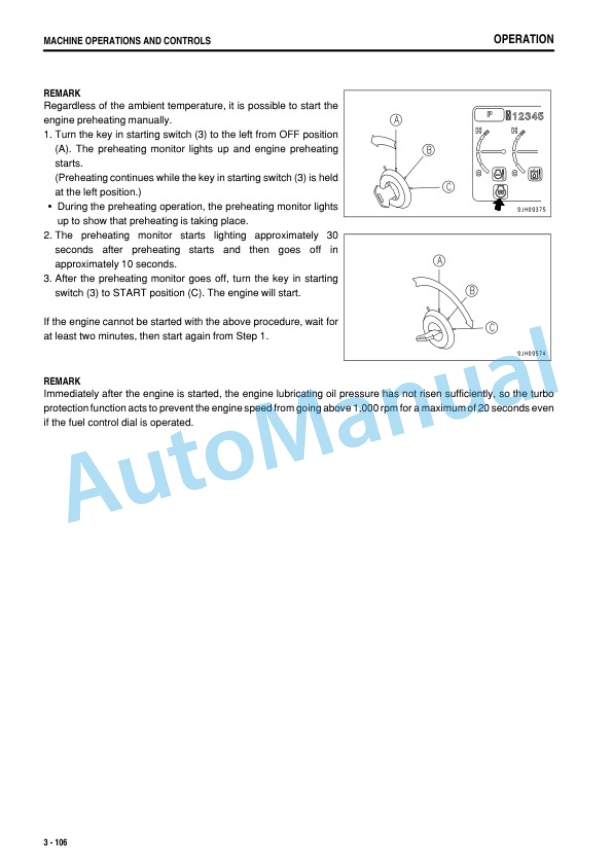 Komatsu PC1250-8R, PC1250SP-8R Hydraulic Excavator Operation and Maintenance Manual PEN01395-07-3