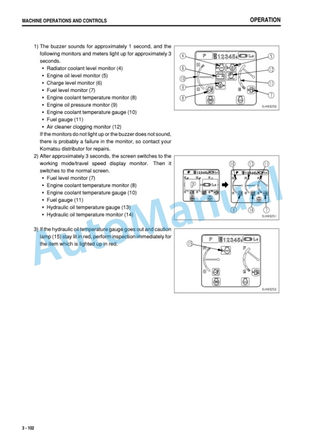 Komatsu PC1250-8R, PC1250SP-8R Hydraulic Excavator Operation and Maintenance Manual TEN00933-00 3 Komatsu PC1250-8R, PC1250SP-8R Hydraulic Excavator Operation and Maintenance Manual TEN00933-00 - Image 3