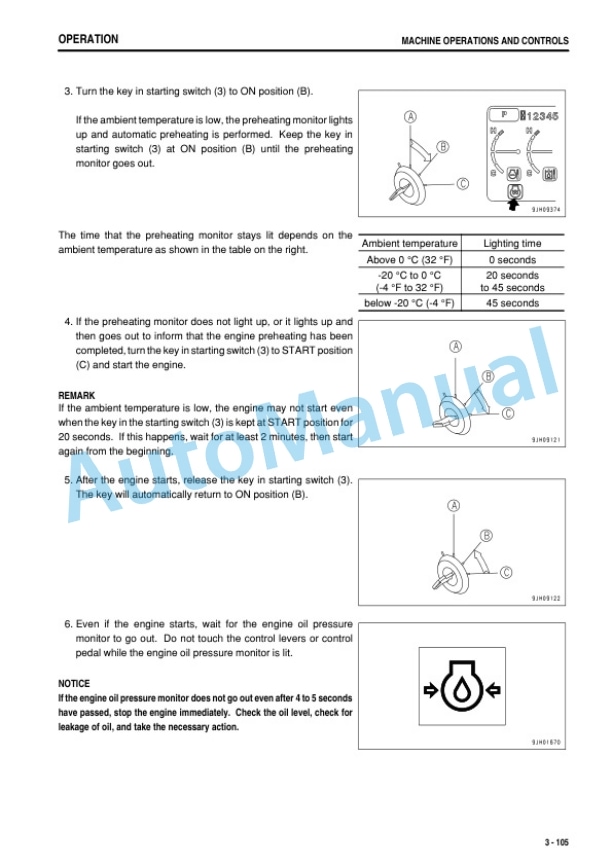 Komatsu PC1250-8R, PC1250SP-8R Hydraulic Excavator Operation and Maintenance Manual TEN00933-07-3