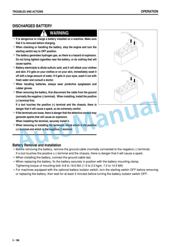 Komatsu PC1250-8R, PC1250SP-8R Hydraulic Excavator Operation and Maintenance Manual TEN00934-00 4 Komatsu PC1250-8R, PC1250SP-8R Hydraulic Excavator Operation and Maintenance Manual TEN00934-00 - Image 4