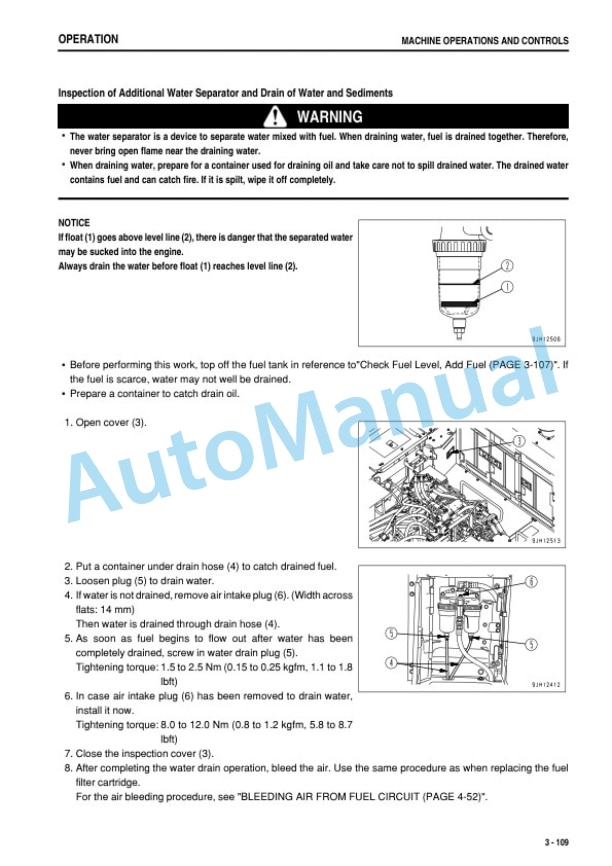 Komatsu PC1250-8R, PC1250SP-8R Hydraulic Excavator Operation and Maintenance Manual TEN00934-06-3