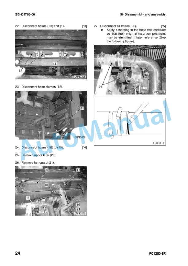 Komatsu PC1250-8R, PC1250SP-8R Hydraulic Excavator Shop Manual SEN02048-18 5 Komatsu PC1250-8R, PC1250SP-8R Hydraulic Excavator Shop Manual SEN02048-18 - Image 5