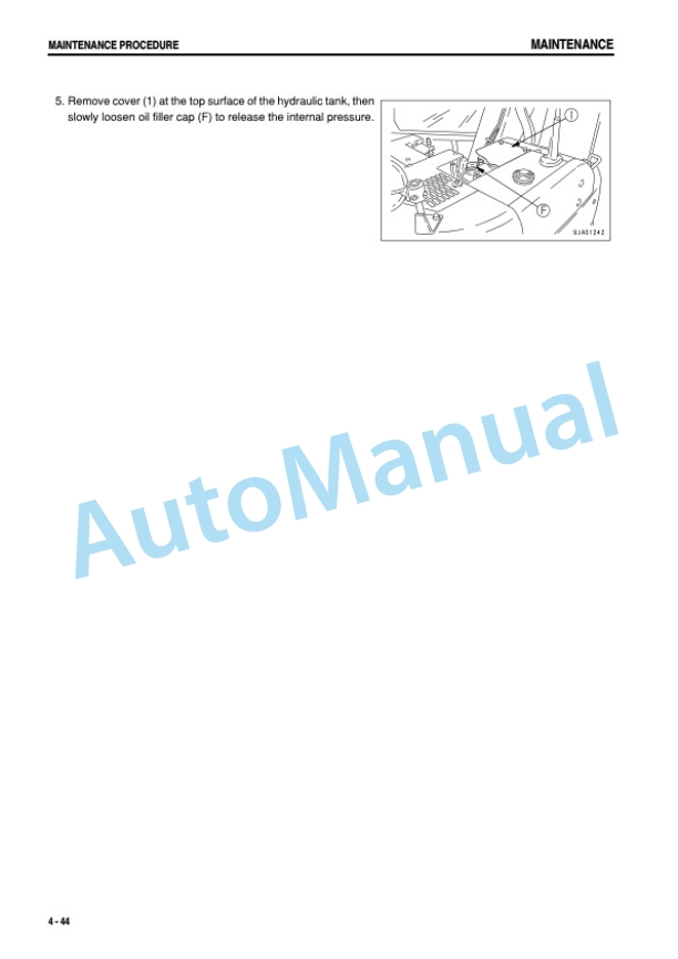 Komatsu PC128US-2 Galeo Hydraulic Excavator Operation and Maintenance Manual SEAM037102P 5 Komatsu PC128US-2 Galeo Hydraulic Excavator Operation and Maintenance Manual SEAM037102P - Image 5