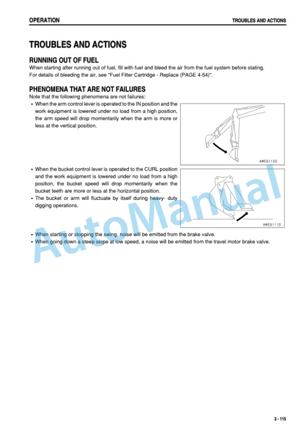 Komatsu PC128US-2, PC138USLC-2 Galeo Hydraulic Excavator Operation and Maintenance Manual SEAM049000T 4 Komatsu PC128US-2, PC138USLC-2 Galeo Hydraulic Excavator Operation and Maintenance Manual SEAM049000T - Image 4