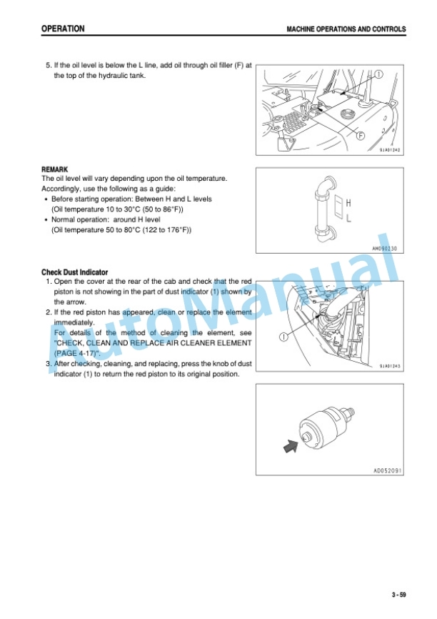 Komatsu PC128US-2, PC138USLC-2 Hydraulic Excavator Operation and Maintenance Manual SEAM035407T 3 Komatsu PC128US-2, PC138USLC-2 Hydraulic Excavator Operation and Maintenance Manual SEAM035407T - Image 3