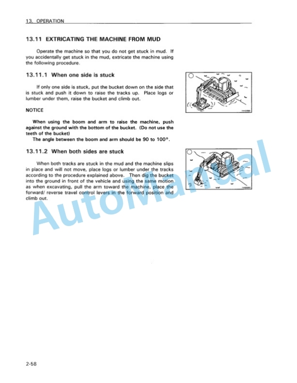 Komatsu PC128UU-1 Avance Hydraulic Excavator Operation and Maintenance Manual CEAM004200 3 Komatsu PC128UU-1 Avance Hydraulic Excavator Operation and Maintenance Manual CEAM004200 - Image 3