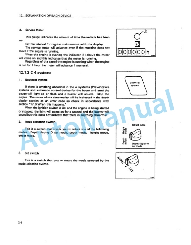 Komatsu PC128UU-1 Hydraulic Excavator Operation and Maintenance Manual SEAM023300 2 Komatsu PC128UU-1 Hydraulic Excavator Operation and Maintenance Manual SEAM023300 - Image 2