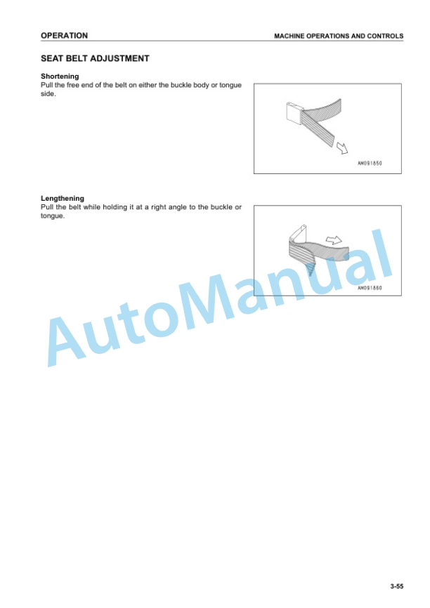 Komatsu PC128UU-2 Hydraulic Excavator Operation and Maintenance Manual SEAM035503T 3 Komatsu PC128UU-2 Hydraulic Excavator Operation and Maintenance Manual SEAM035503T - Image 3
