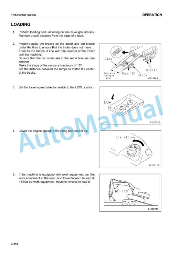 Komatsu PC128UU-2 Hydraulic Excavator Operation and Maintenance Manual SEAM035503T 4 Komatsu PC128UU-2 Hydraulic Excavator Operation and Maintenance Manual SEAM035503T - Image 4