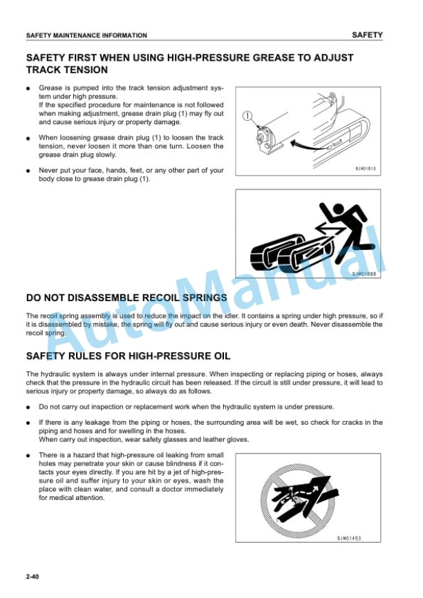 Komatsu PC128UU-2 Hydraulic Excavator Operation and Maintenance Manual TEN00075-00 2 Komatsu PC128UU-2 Hydraulic Excavator Operation and Maintenance Manual TEN00075-00 - Image 2