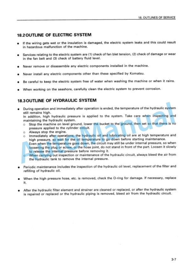 Komatsu PC12R-8, PC15R-8 Hydraulic Excavator Operation and Maintenance Manual SEAM015102T 4 Komatsu PC12R-8, PC15R-8 Hydraulic Excavator Operation and Maintenance Manual SEAM015102T - Image 4