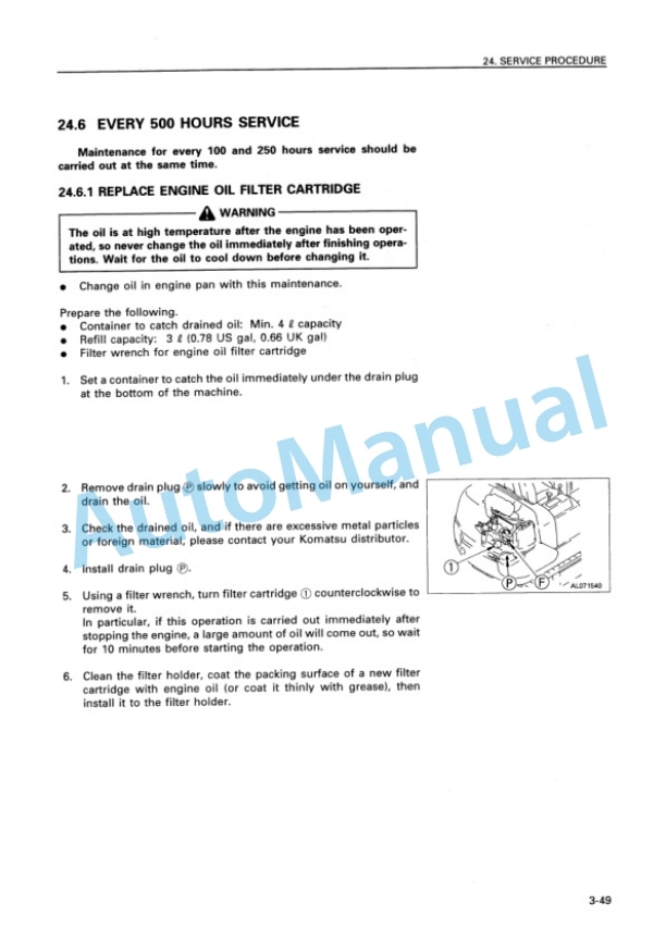Komatsu PC12R-8, PC15R-8 Hydraulic Excavator Operation and Maintenance Manual SEAM015102T 5 Komatsu PC12R-8, PC15R-8 Hydraulic Excavator Operation and Maintenance Manual SEAM015102T - Image 5