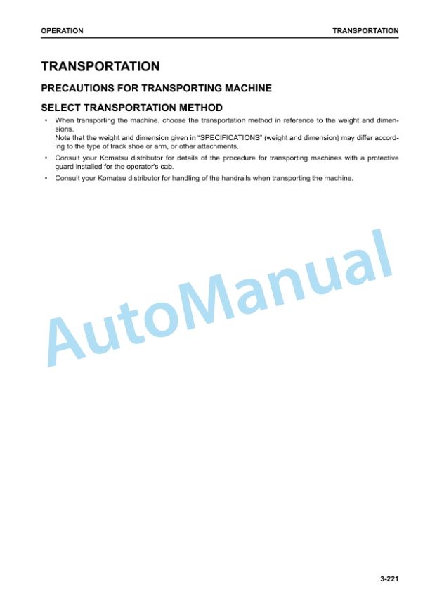 Komatsu PC130-10M0 Hydraulic Excavator Operation and Maintenance Manual PEN01495-07 4 Komatsu PC130-10M0 Hydraulic Excavator Operation and Maintenance Manual PEN01495-07 - Image 4