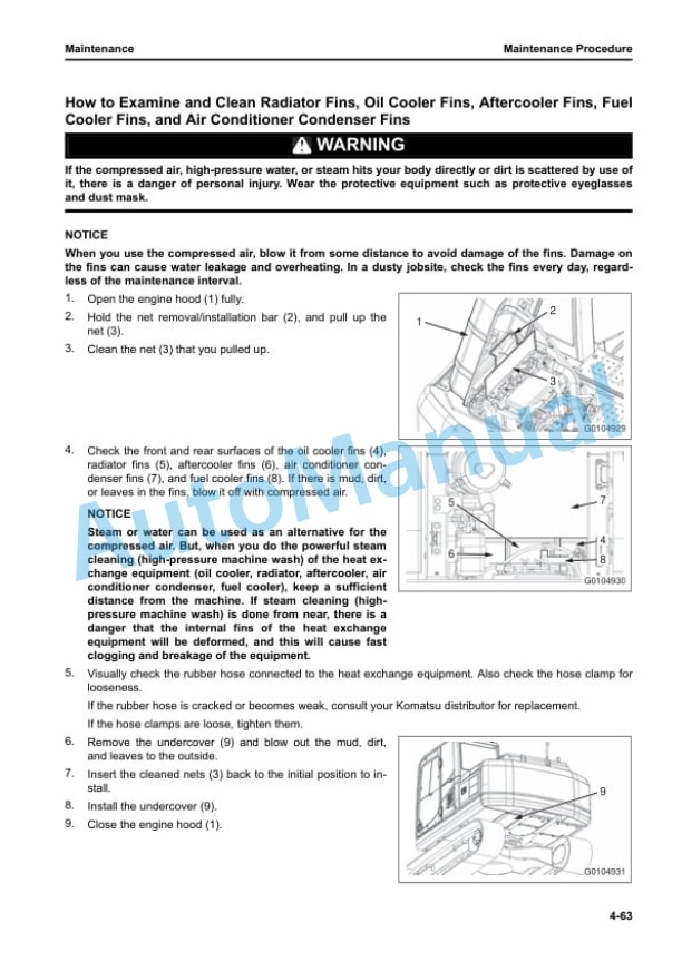 Komatsu PC130-10M0 Hydraulic Excavator Operation and Maintenance Manual PEN01495-08 5 Komatsu PC130-10M0 Hydraulic Excavator Operation and Maintenance Manual PEN01495-08 - Image 5