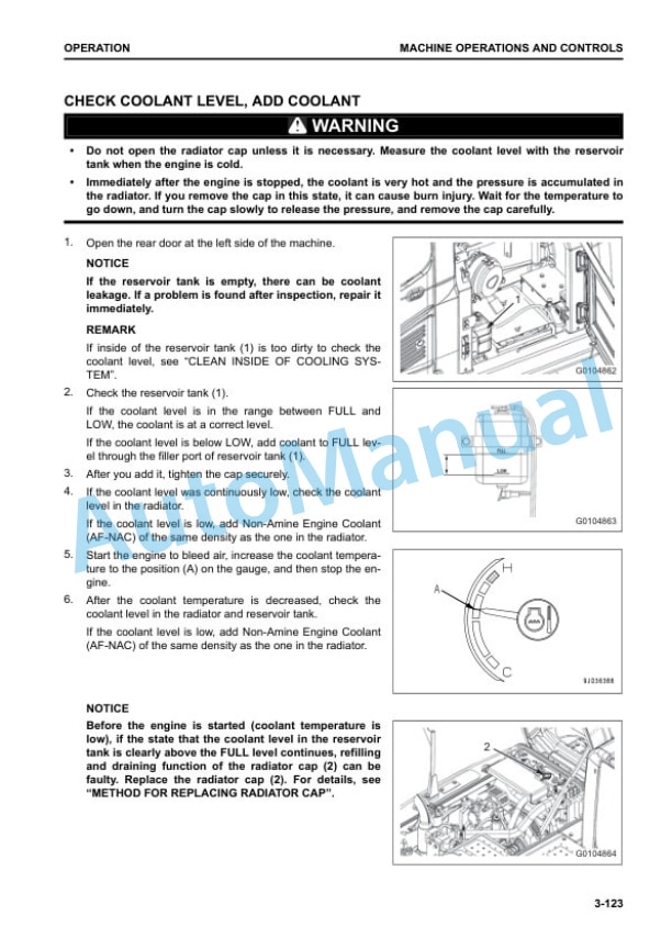 Komatsu PC130-10M0 Hydraulic Excavator Operation and Maintenance Manual YEAM205100-00 3 Komatsu PC130-10M0 Hydraulic Excavator Operation and Maintenance Manual YEAM205100-00 - Image 3