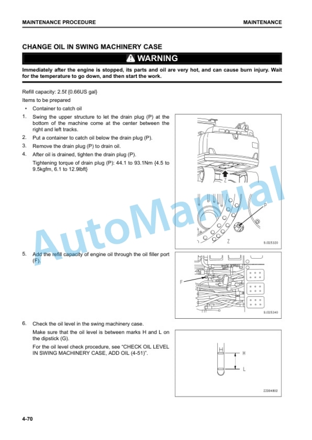 Komatsu PC130-11, PC130LC-11 Hydraulic Excavator Operation and Maintenance Manual TEN01088-01 5 Komatsu PC130-11, PC130LC-11 Hydraulic Excavator Operation and Maintenance Manual TEN01088-01 - Image 5