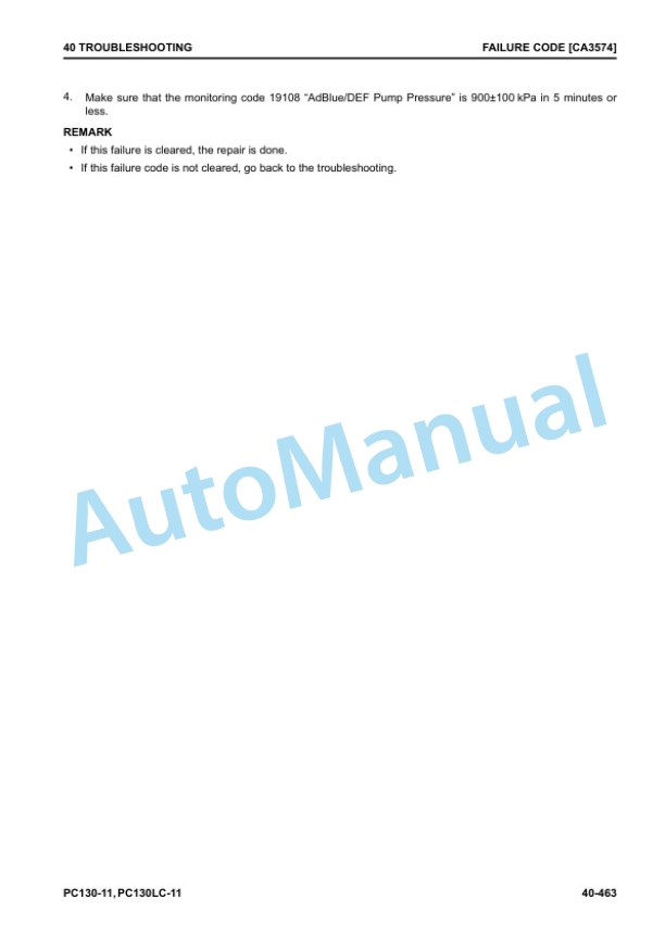 Komatsu PC130-11, PC130LC-11 Hydraulic Excavator Shop Manual SEN06947-01 3 Komatsu PC130-11, PC130LC-11 Hydraulic Excavator Shop Manual SEN06947-01 - Image 3