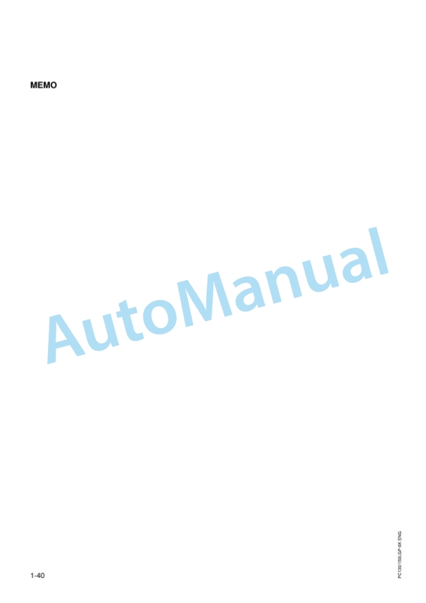 Komatsu PC130-6K, PC150LGP-6K Hydraulic Excavator Operation and Maintenance Manual UEAM000602 2 Komatsu PC130-6K, PC150LGP-6K Hydraulic Excavator Operation and Maintenance Manual UEAM000602 - Image 2