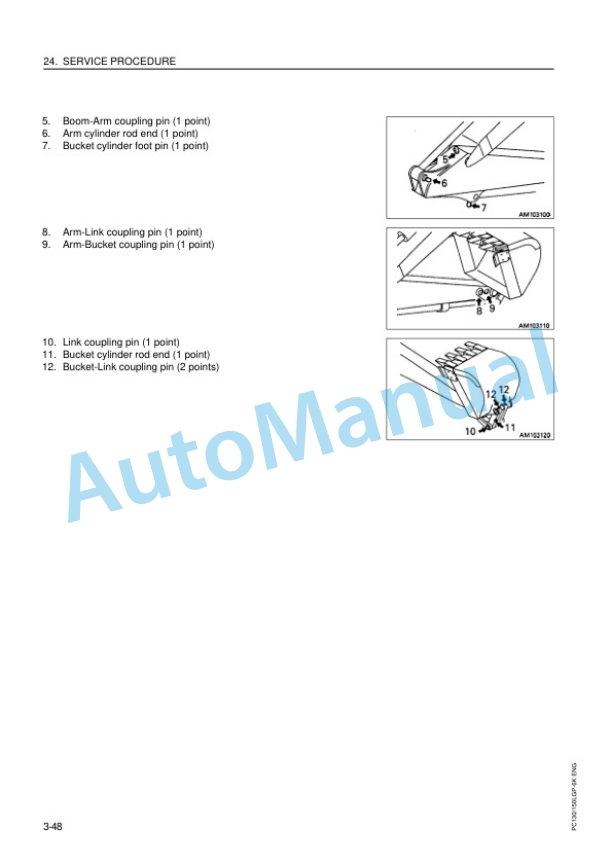 Komatsu PC130-6K, PC150LGP-6K Hydraulic Excavator Operation and Maintenance Manual UEAM000602 5 Komatsu PC130-6K, PC150LGP-6K Hydraulic Excavator Operation and Maintenance Manual UEAM000602 - Image 5